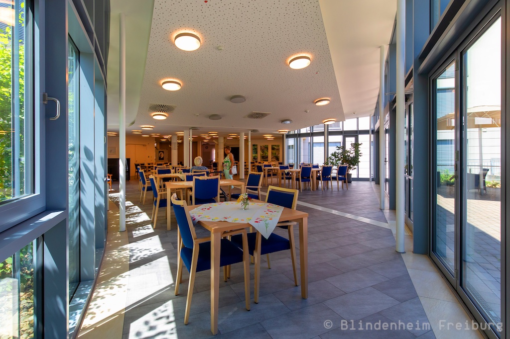 Blindenheim Freiburg Blick in das Erdgeschoss
