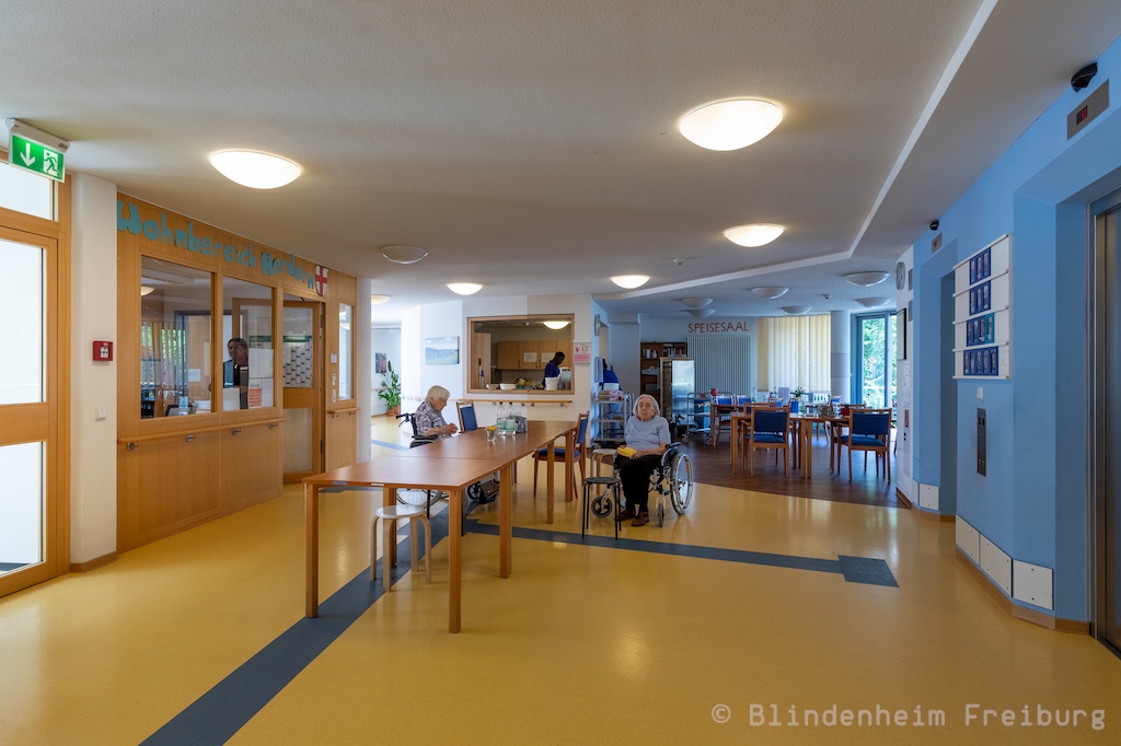 Blindenheim Freiburg Wohnbereich