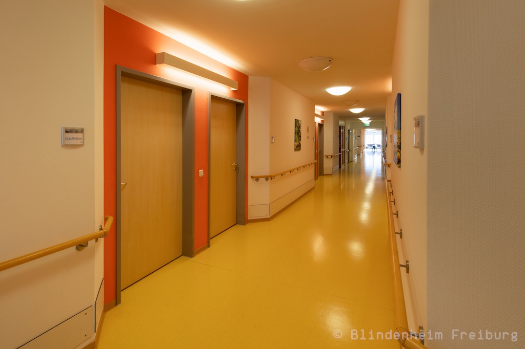 Blindenheim Freiburg Wohnbereichsflur